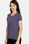 Rosaline Meadows Knit Cotton Top (Pack of 2) - Blue Pink — thumbnail 8